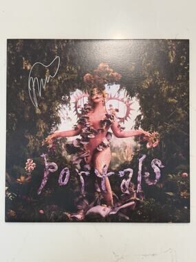 MELANIE MARTINEZ Portals COVER SIGNED Vinyl LP Autographed Bloodshot